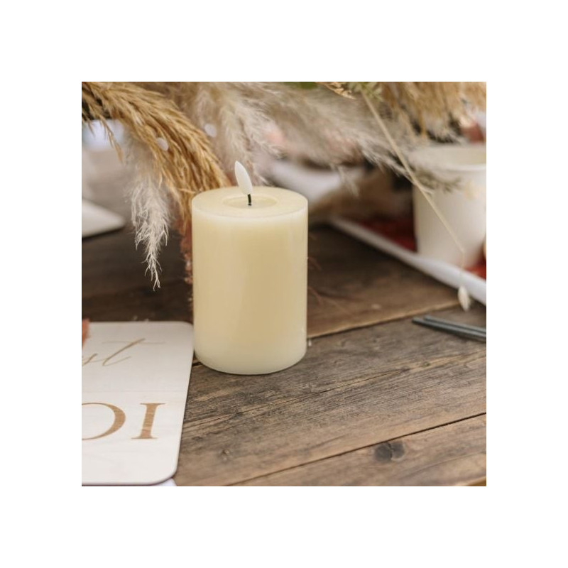 Bougie LED en Cire - Collection Caspar