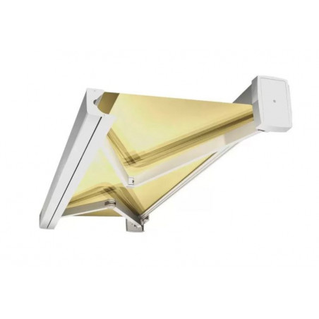 Store banne motorisé coffre intégral + LED Soa - ETHIK HOME