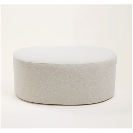 Pouf Julika bouclé - Ethik Home