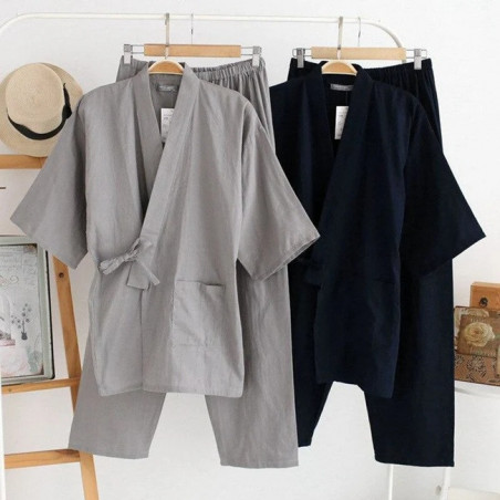 Ensemble veste et pantalon japonais - Ethik Home